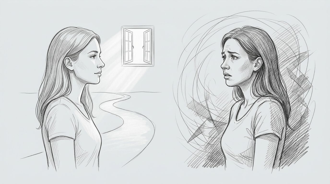 intuice vs strach